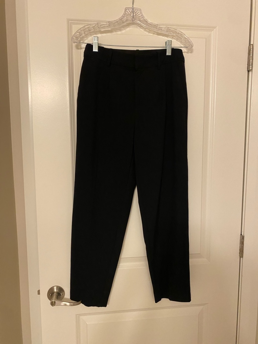 a new day Black Cropped Tapered Ankle Pants - Picture 2 of 7